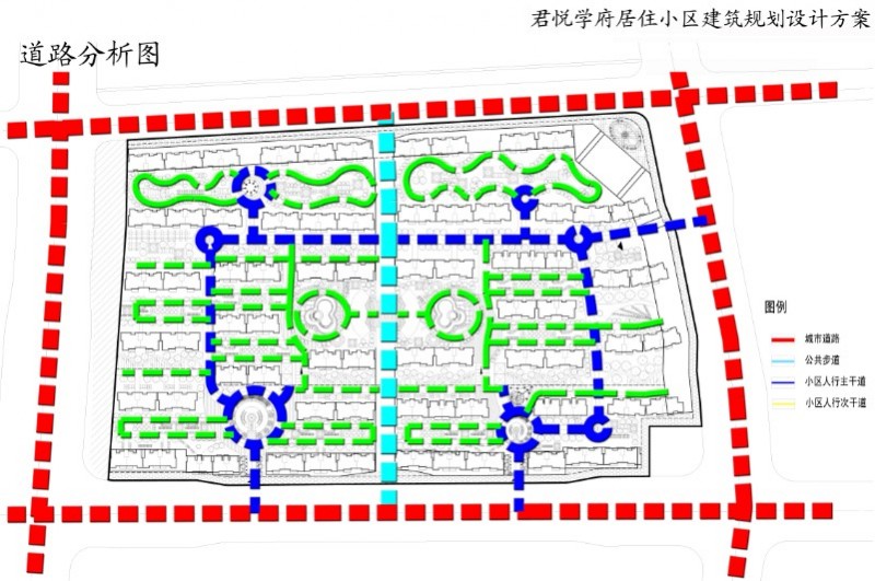 道路分析图